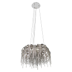 Люстра подвесная круглая с изогнутыми металлическими дугами и ниспадающими цепочками 65 см Atlantis Chain варинант исполнения - 12 | Loft Concept в Нижнем Новгороде