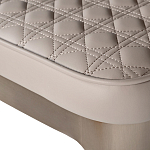 Стул барный светло-серый из экокожи Spectacular High Bar Stool варинант исполнения - 4 | Loft Concept в Нижнем Новгороде