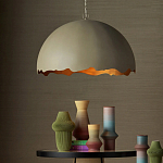 Подвесной светильник в форме купола с сочетанием золотого и оливкового цвета Eggshell варинант исполнения - 3 | Loft Concept в Нижнем Новгороде