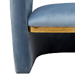 Кресло голубое Walsh Blue Armchair варинант исполнения - 2 | Loft Concept в Нижнем Новгороде