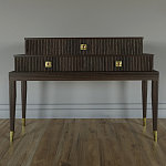 Премиальная Консоль с тремя ящиками Elsa Dreams Walnut варинант исполнения - 3 | Loft Concept в Нижнем Новгороде