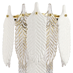 Бра с декором из рельефного стекла в виде перьев Abelia Feather Wall Lamp варинант исполнения - 3 | Loft Concept в Нижнем Новгороде