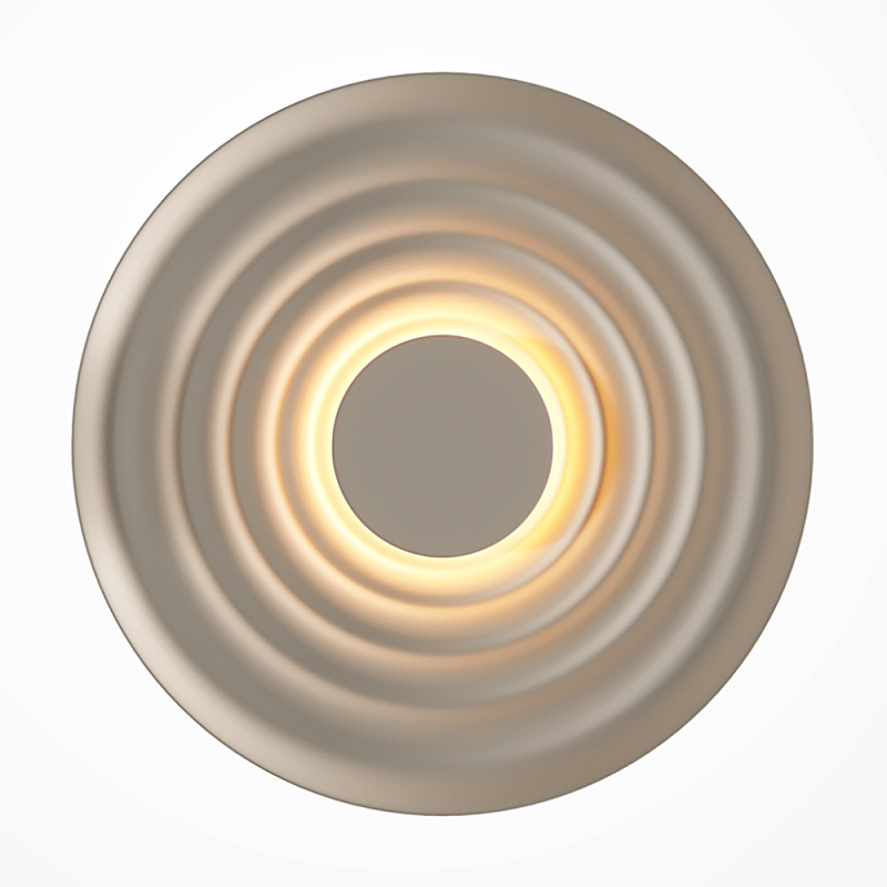 Бра круглое Soft Halo бежевый Бежевый в Нижнем Новгороде | Loft Concept 