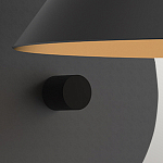 Бра с широким конусным плафоном с золотистой внутренней стороной Alora Mood варинант исполнения - 4 | Loft Concept в Нижнем Новгороде