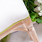 Барный стул золотистый из натурального бука с изображением птиц и цветов Blooming Birds варинант исполнения - 2 | Loft Concept в Нижнем Новгороде