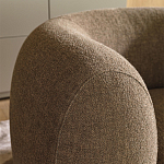 Дизайнерское полукруглое мягкое кресло CINNAMON Armchair варинант исполнения - 5 | Loft Concept в Нижнем Новгороде