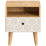 Прикроватная тумба с изображением на ящике Elise Nightstand варинант исполнения - 6 | Loft Concept в Нижнем Новгороде
