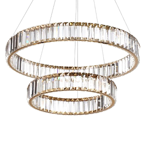 Люстра Хрустальная Ring Horizontal 2 кольца