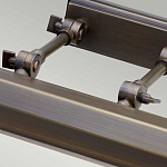 Светильник для картин с призматическим плафоном и двойными регулируемыми шарнирами Elstead Lighting варинант исполнения - 43 | Loft Concept в Нижнем Новгороде