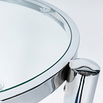 Приставной столик со стеклянной столешницей Deimos варинант исполнения - 2 | Loft Concept в Нижнем Новгороде