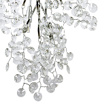 Бра с хрустальными подвесками на металлических ветках Fairytree Light Silver Wall Lamp варинант исполнения - 2 | Loft Concept в Нижнем Новгороде