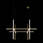 Люстра с 6-ю цилиндрическими плафонами на тонких тросах Trumpet tube варинант исполнения - 7 | Loft Concept в Нижнем Новгороде