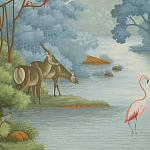 Обои ручная роспись African Savannah Eden варинант исполнения - 1 | Loft Concept в Нижнем Новгороде