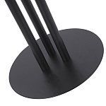 Настольная лампа с тремя прозрачными куполообразными плафонами и черным металлическим основанием Flos Wireline Lighting варинант исполнения - 2 | Loft Concept в Нижнем Новгороде