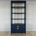 Стеллаж со стеклянными полками Elsa Dreams Blue варинант исполнения - 6 | Loft Concept в Нижнем Новгороде