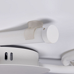 Люстра белого цвета с тремя изогнутыми светодиоидными плафонами Luke Lampco Tracer Lamp варинант исполнения - 7 | Loft Concept в Нижнем Новгороде