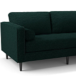 Мебельная ткань Шенилл темно-зеленый цвет 138 см T4-36 варинант исполнения - 10 | Loft Concept в Нижнем Новгороде