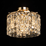 Потолочный светильник круглый с прозрачными подвесками Lunet варинант исполнения - 2 | Loft Concept в Нижнем Новгороде