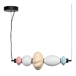 Подвесной светильник фигруный с керамическими элементами 18W LED Fragrant Light варинант исполнения - 3 | Loft Concept в Нижнем Новгороде