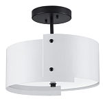 Потолочный светильник круглый светодиодный Semicircular White Panels белый варинант исполнения - 3 | Loft Concept в Нижнем Новгороде