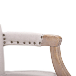 Кресло Aubrey Classical Armchair beige flax варинант исполнения - 4 | Loft Concept в Нижнем Новгороде