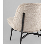 Кресло лаунж Tail молочный варинант исполнения - 3 | Loft Concept в Нижнем Новгороде