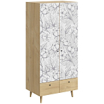 Шкаф с принтом Cotton варинант исполнения - 1 | Loft Concept в Нижнем Новгороде