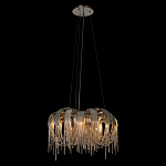 Люстра подвесная круглая с изогнутыми металлическими дугами и ниспадающими цепочками 65 см Atlantis Chain варинант исполнения - 11 | Loft Concept в Нижнем Новгороде