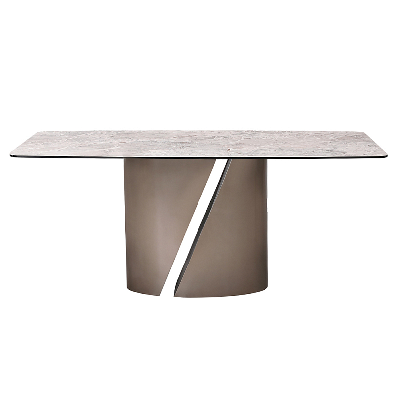 Стол обеденный керамический серый Servorios  в Нижнем Новгороде | Loft Concept 