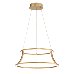 Люстра золотого цвета с 2-мя светодиодными кольцами Eurofase варинант исполнения - 2 | Loft Concept в Нижнем Новгороде