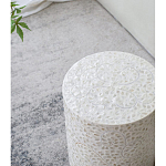 Приставной столик с рисунком из раковин устриц Bone Inlay варинант исполнения - 7 | Loft Concept в Нижнем Новгороде