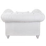 Кресло низкое с мягкой обивкой из велюра на 4-х ножках из массива березы Sophie Armchair white варинант исполнения - 3 | Loft Concept в Нижнем Новгороде