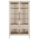 Витрина Primo со стеклянными фасадами и 2 ящиками Светлый дуб варинант исполнения - 7 | Loft Concept в Нижнем Новгороде