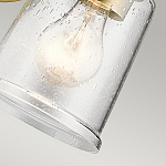 Бра с прозрачным стеклянным абажуром в форме цилиндра Kichler варинант исполнения - 8 | Loft Concept в Нижнем Новгороде