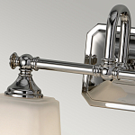 Бра для ванных комнат с квадратными матовыми плафонами на основании цвета хром Feiss варинант исполнения - 3 | Loft Concept в Нижнем Новгороде