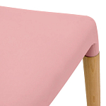 Пластиковый стул на ножках из массива бука Ferret Pink варинант исполнения - 7 | Loft Concept в Нижнем Новгороде