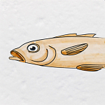 Плитка с узором Рыба Русалка варинант исполнения - 5 | Loft Concept в Нижнем Новгороде