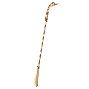 Ложка для обуви Shoehorn Swan's Head brass 