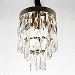 Подвесной светильник с прямоугольными хрустальными подвесками Lunet Crystal Rectangulars Pendant Light 2 варинант исполнения - 3 | Loft Concept в Нижнем Новгороде