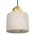 Подвесной светильник с круглым мраморным плафоном Marble square варинант исполнения - 5 | Loft Concept в Нижнем Новгороде