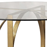 Стол обеденный круглый с основанием из 2-х пересекающихся колец Modern Geometric Silhouette варинант исполнения - 1 | Loft Concept в Нижнем Новгороде