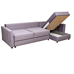 Диван трехместный раскладной Giorgio Sofa серый варинант исполнения - 3 | Loft Concept в Нижнем Новгороде