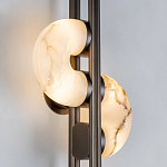 Бра  с фигурным мраморным рассеивателем Spiral of Warm Light варинант исполнения - 3 | Loft Concept в Нижнем Новгороде