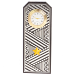 Часы подарочные настольные в виде погона Генерала из натурального камня Змеевик Silver Military Clock варинант исполнения - 1 | Loft Concept в Нижнем Новгороде