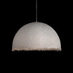 Подвесной светильник в форме купола белого цвета с ажурной бахромой Tactile Line варинант исполнения - 11 | Loft Concept в Нижнем Новгороде