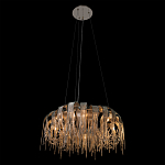 Люстра круглая подвесная с металлическими дугами и длинными цепочками 80 см Atlantis Chain варинант исполнения - 5 | Loft Concept в Нижнем Новгороде
