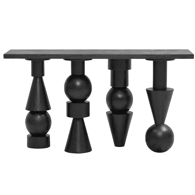 Консоль Bishop IV Черный матовый в Нижнем Новгороде | Loft Concept 