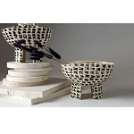 Чаша на ножках для фруктов или сухофруктов "Лонерно" варинант исполнения - 3 | Loft Concept в Нижнем Новгороде