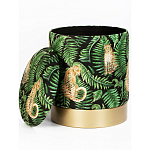 Пуф Leopards in the ferns варинант исполнения - 2 | Loft Concept в Нижнем Новгороде