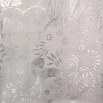 Обои ручная роспись в стиле Арт-деко Rateau Bas Relief on Tarnished Silver gilded paper варинант исполнения - 2 | Loft Concept в Нижнем Новгороде